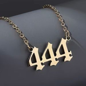 444 Angel Number Necklace